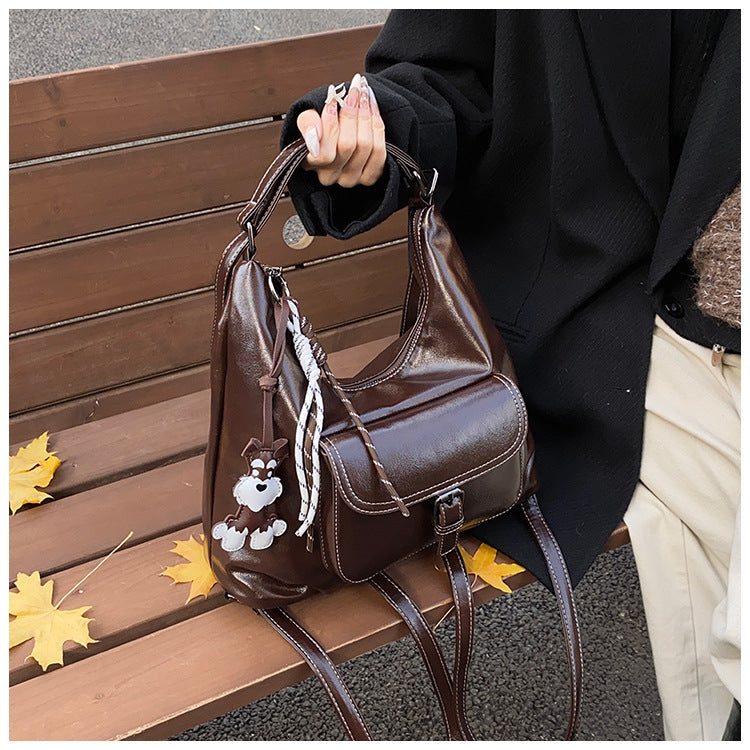 Women's Korean Style Large Capacity Totes Fashionable Women's Messenger Bag
