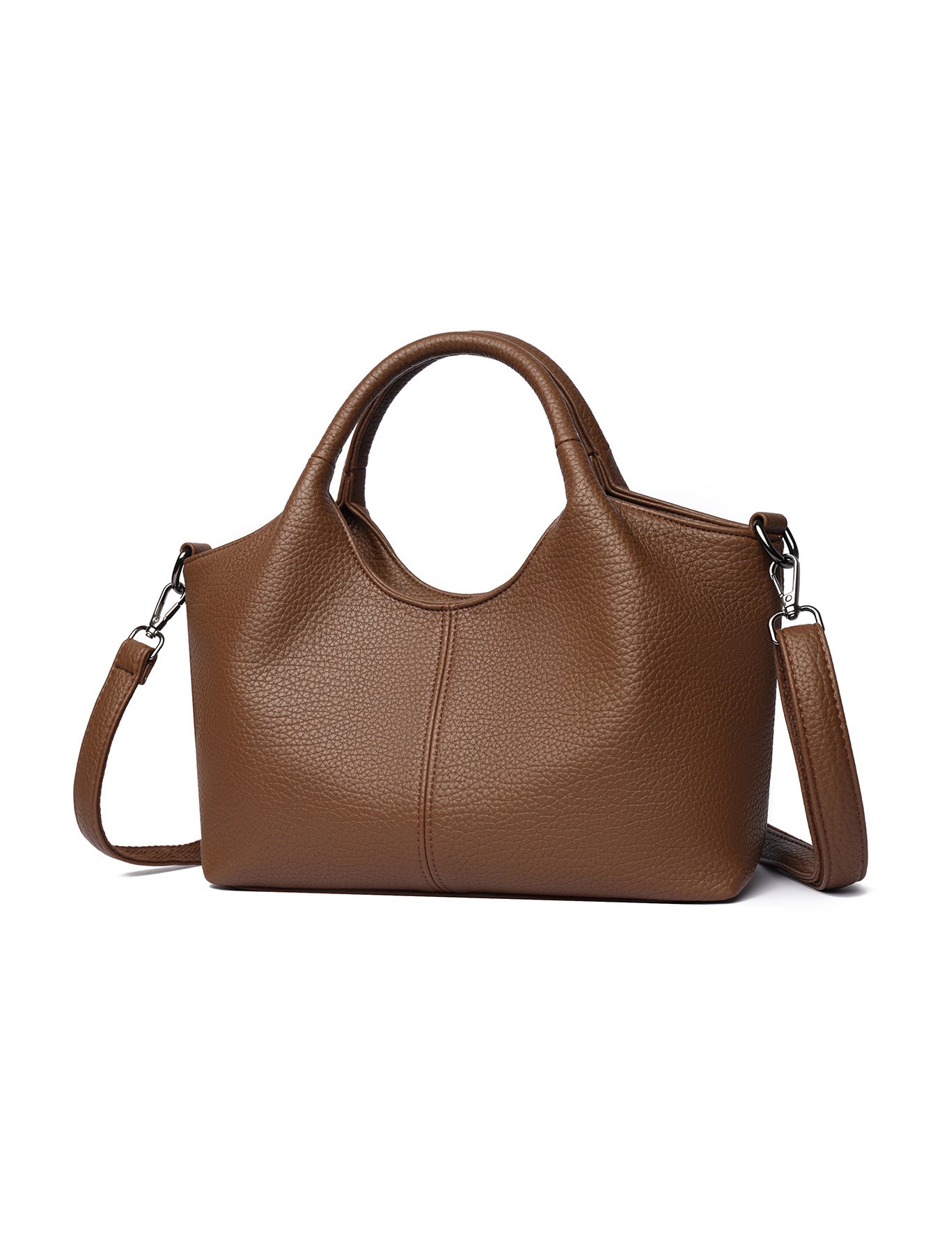 Women's Lightweight Commuter Texture Soft Leather Pouches Women's Shoulder Bag