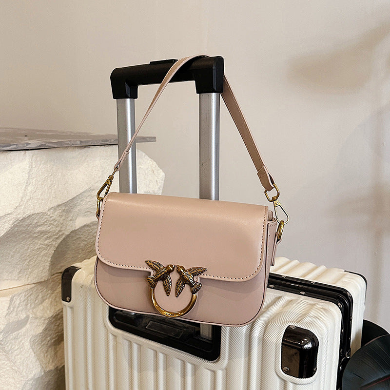 Women's Swallow Flying Bird Double Fashion Small Square Bags