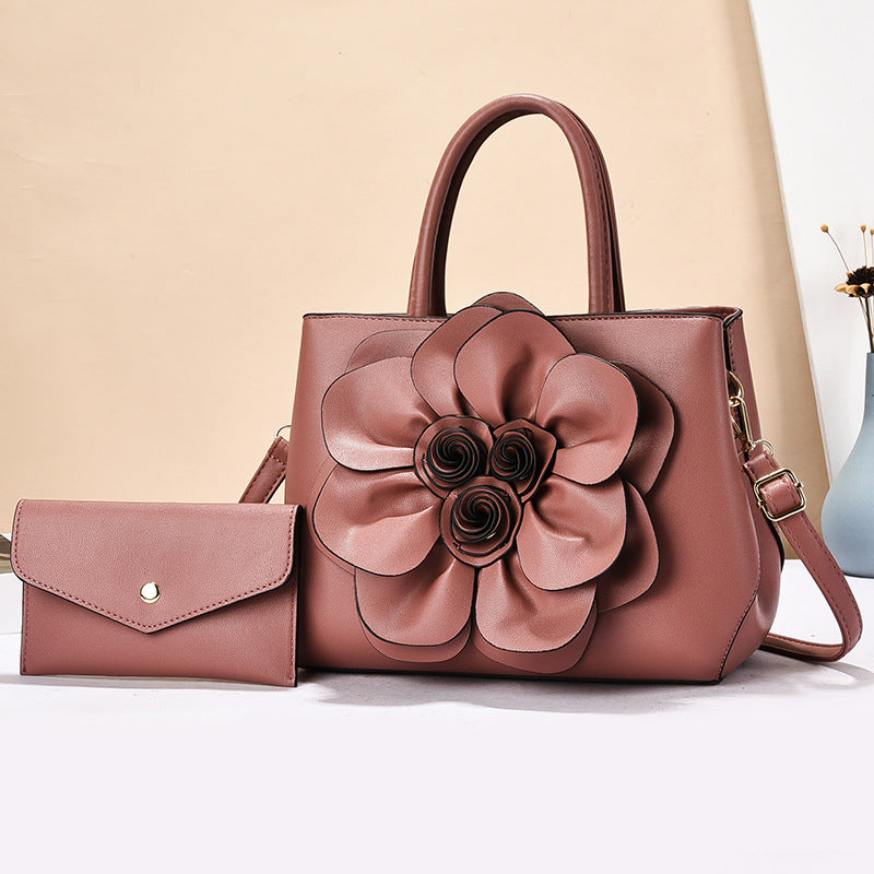 Women's Texture One Combination Large Capacity Light Women's Handbag