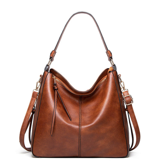 Elegant Women's Autumn Portable Large Capacity Women's Shoulder Bag