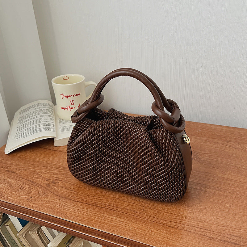Capacity Rhombus Single Western Style Trendy Women's Handbag