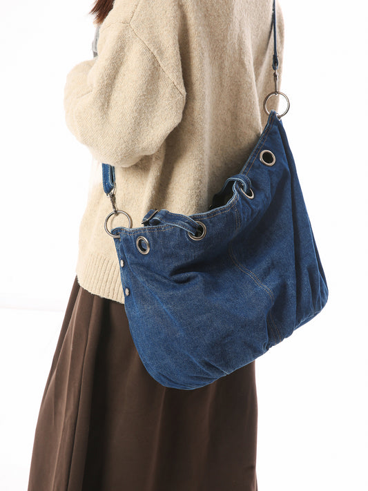 Women's Idle Denim Canvas Large Capacity Class Women's Shoulder Bag