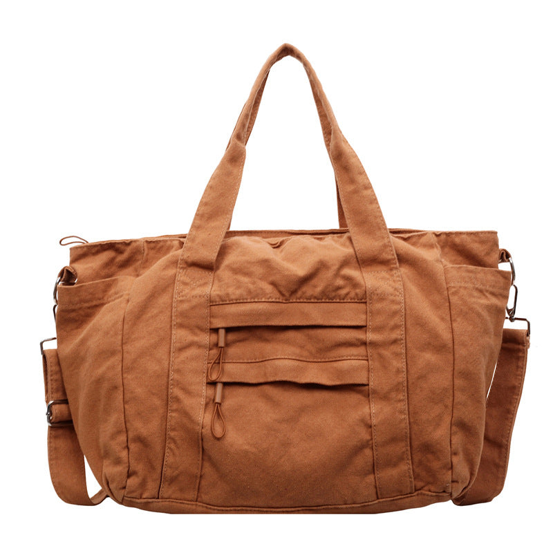 Women's Korean Style Nylon Cloth Lightweight Large Capacity Waterproof Hand Women's Messenger Bag