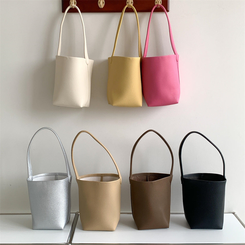 Women's Large Capacity High-grade Portable Simple Leather Women's Shoulder Bag