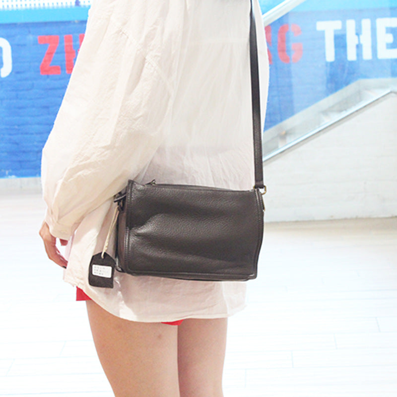 Women's Layer Cowhide Soft Leather Lightweight Commute Leisure Fashion Trendy Bags
