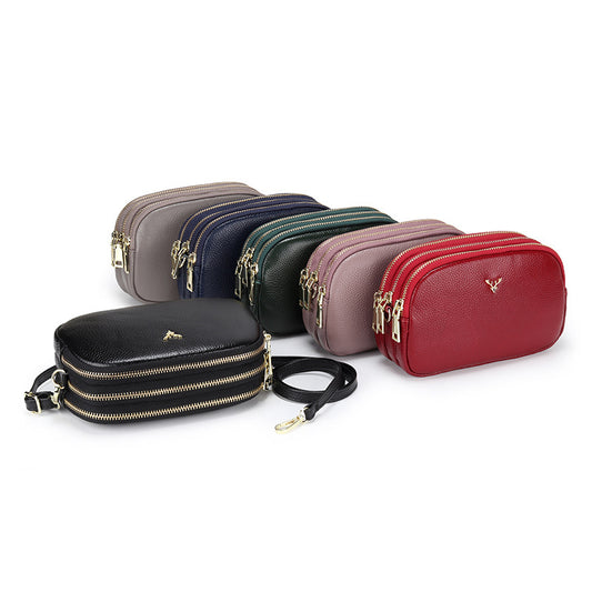 Women's Soft Advanced Texture Exquisite Fashion Simple Women's Leather Bag