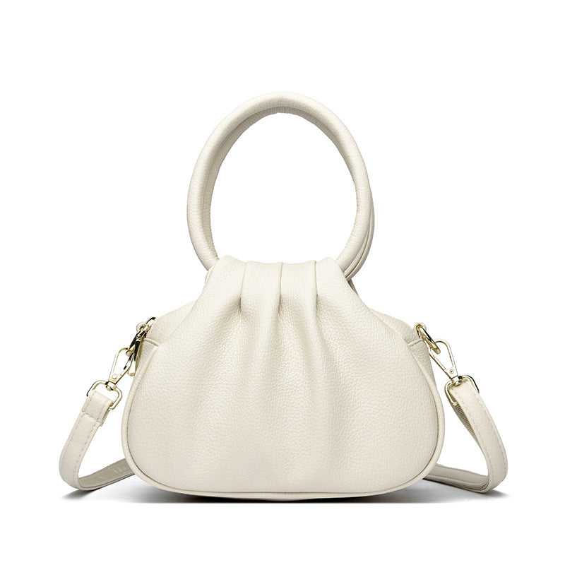 Women's High-grade Soft Surface Fashion Commuter Dumpling Women's Messenger Bag
