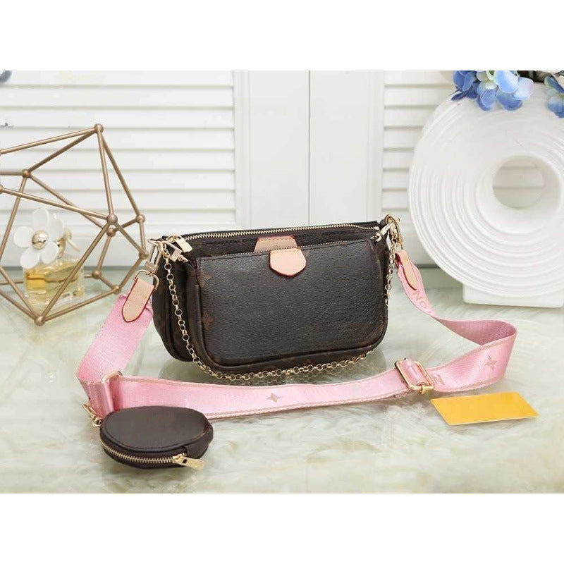 Women's Fashion Classic Three-piece Set Mahjong Chain Women's Shoulder Bag