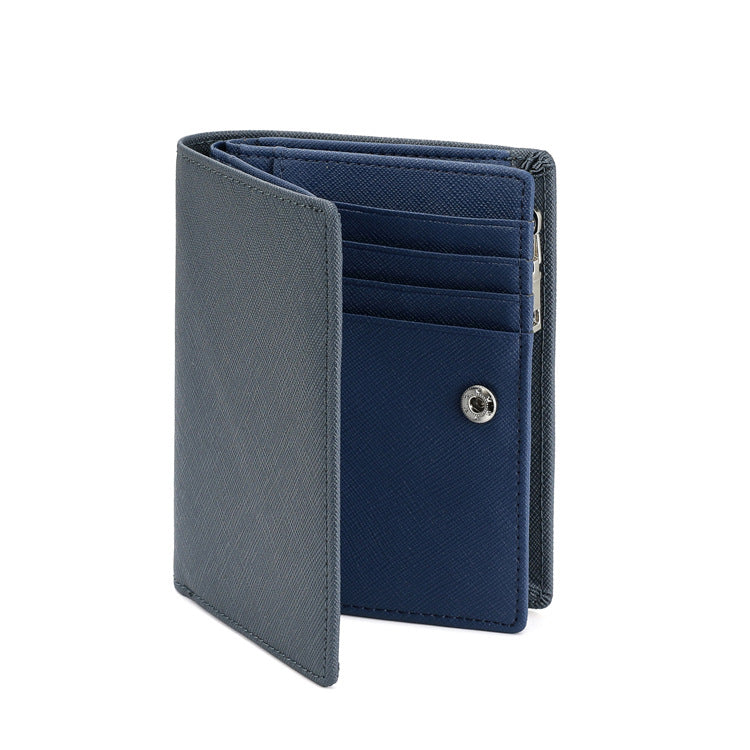 Women's Short Multiple Slots Fashion Vertical Mini Purses