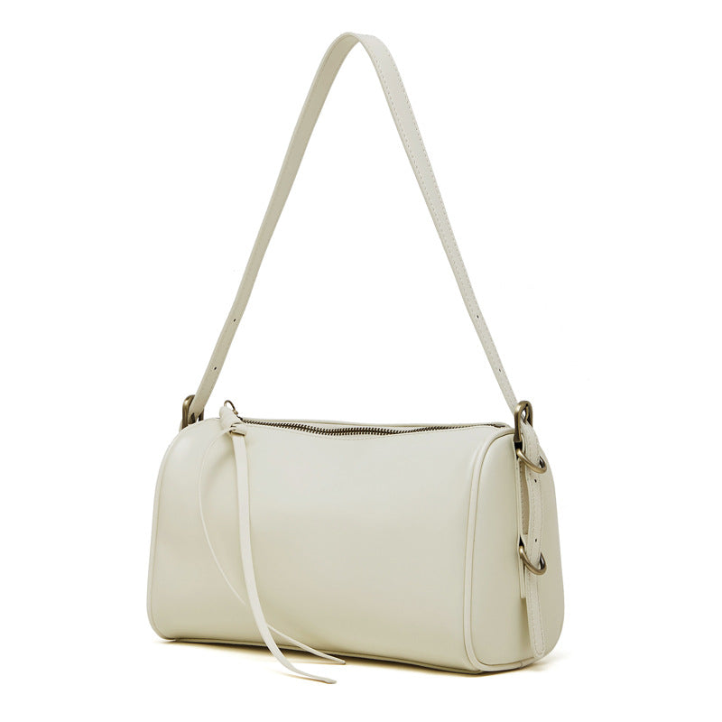 Women's Large Capacity Genuine Leather Pillow Women's Shoulder Bag