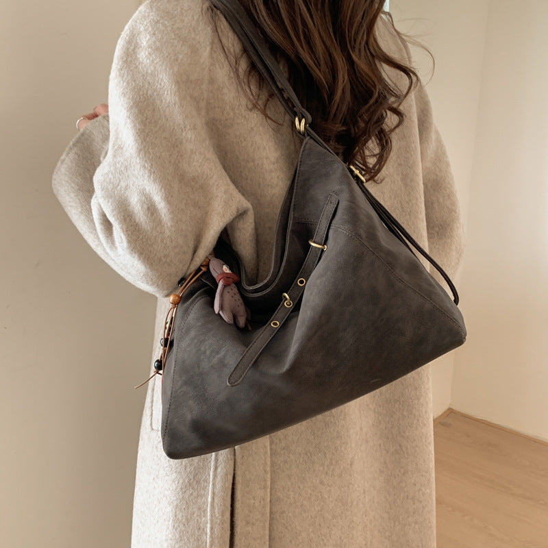 Women's Large Capacity Fashion Commute Simple Shoulder Bags