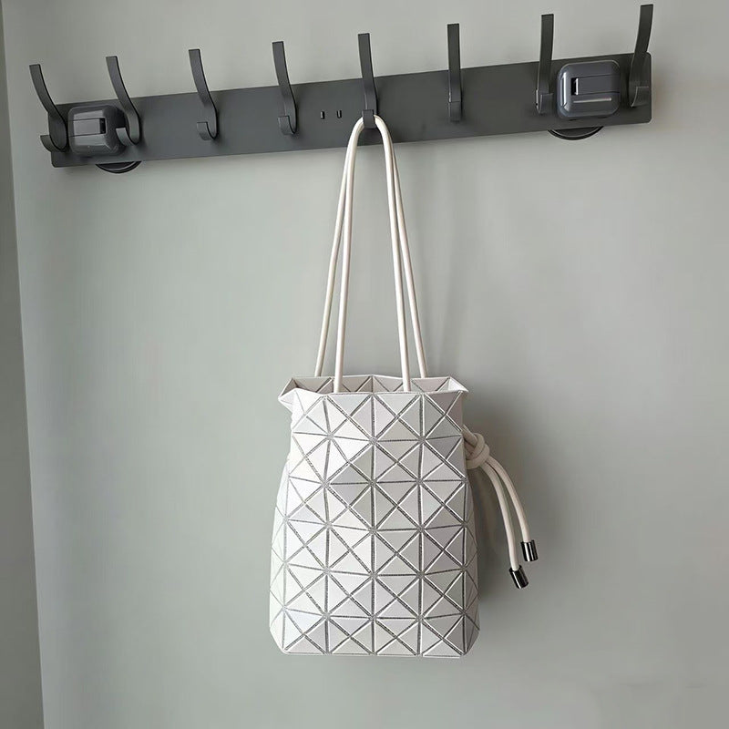 Spring Same Background Color Drawstring One Women's Messenger Bag