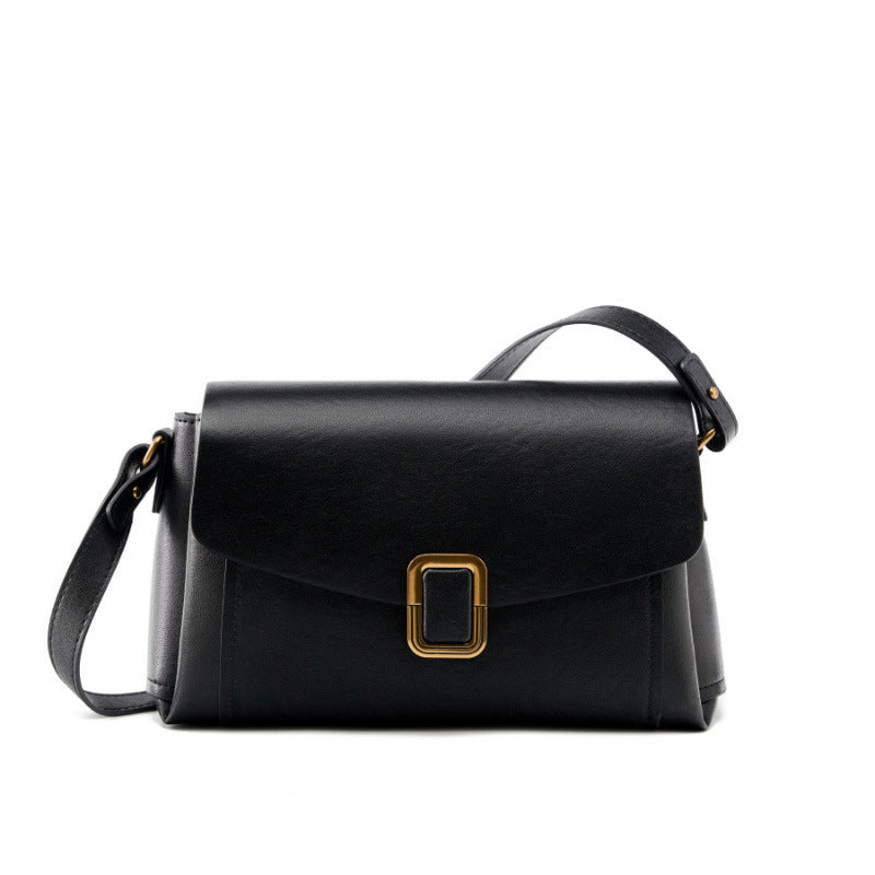 Women's Genuine Leather Niche High-grade Female Commuting Women's Messenger Bag