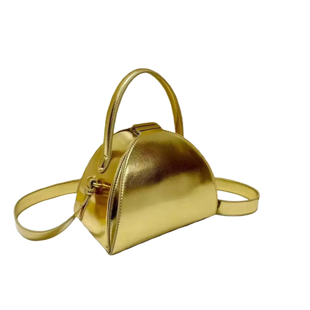 Women's French Style Semicircle Box High-grade Portable Niche Women's Handbag