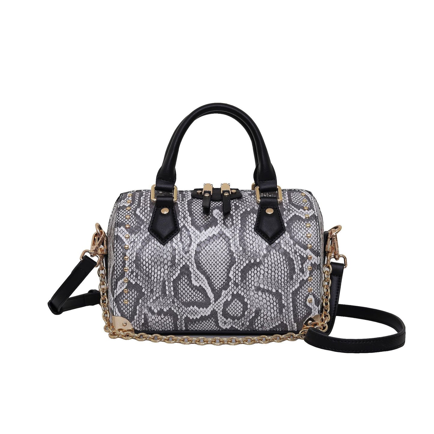 Women's Advanced Texture Snake Pattern Pillow Women's Handbag