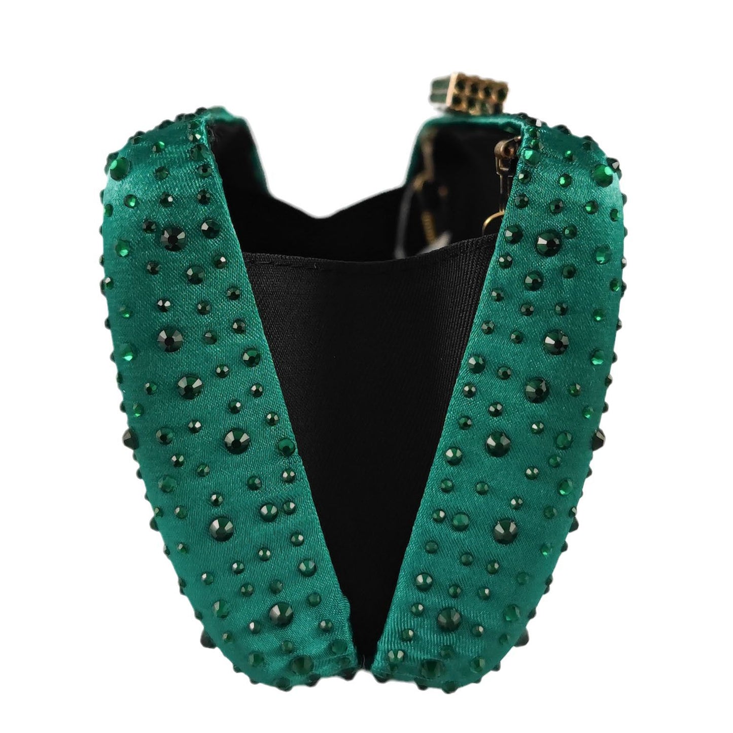 Women's Solid Color Cross Hot Drilling Banquet Bags