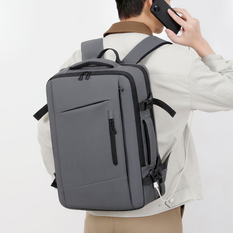 Men's Large Capacity For Trip Commuting Waterproof Business Backpack