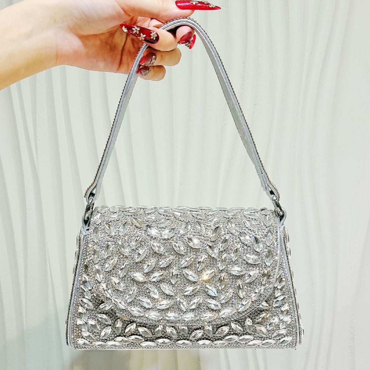 Women's Clutch Cheongsam High-grade Light Luxury Rhinestone Dinner Bag