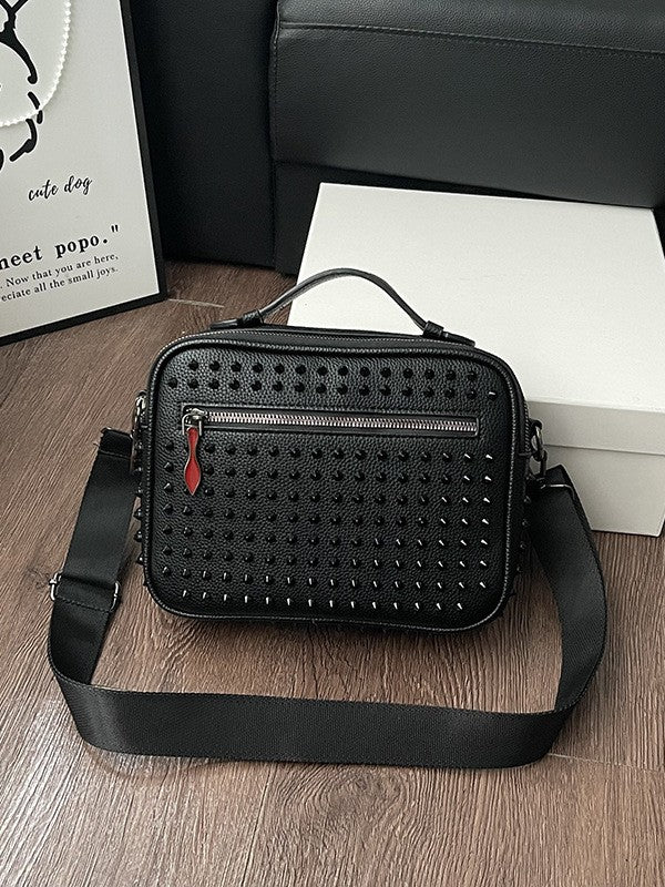 Cool Rivet Summer Male Female Personality Bags
