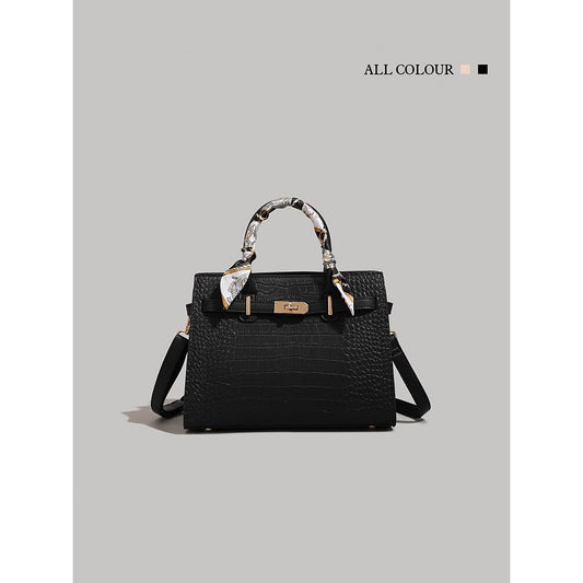 Women's Mother's Day Gift High-grade Crocodile Pattern Women's Handbag