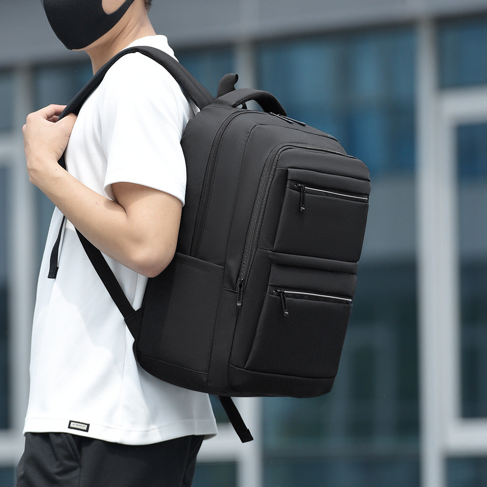 Men's Large Capacity Waterproof Storage Back Business Backpack