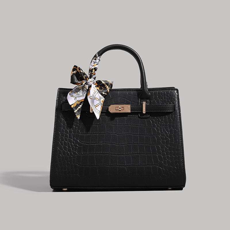 Women's Mother's Day Gift High-grade Crocodile Pattern Tote Bags