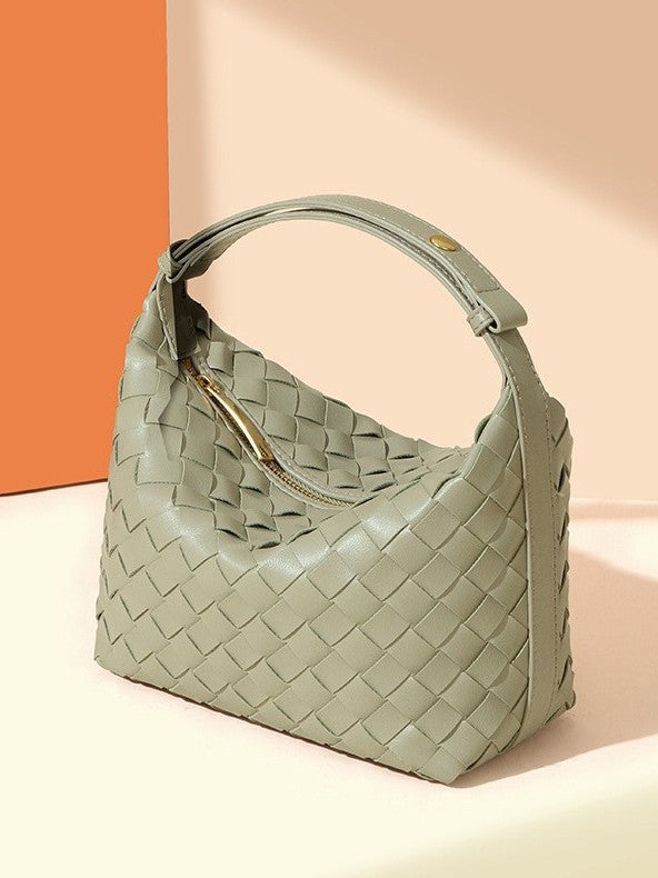 Women's Hand-woven Lunch Box Fashionable Fresh Texture Women's Handbag