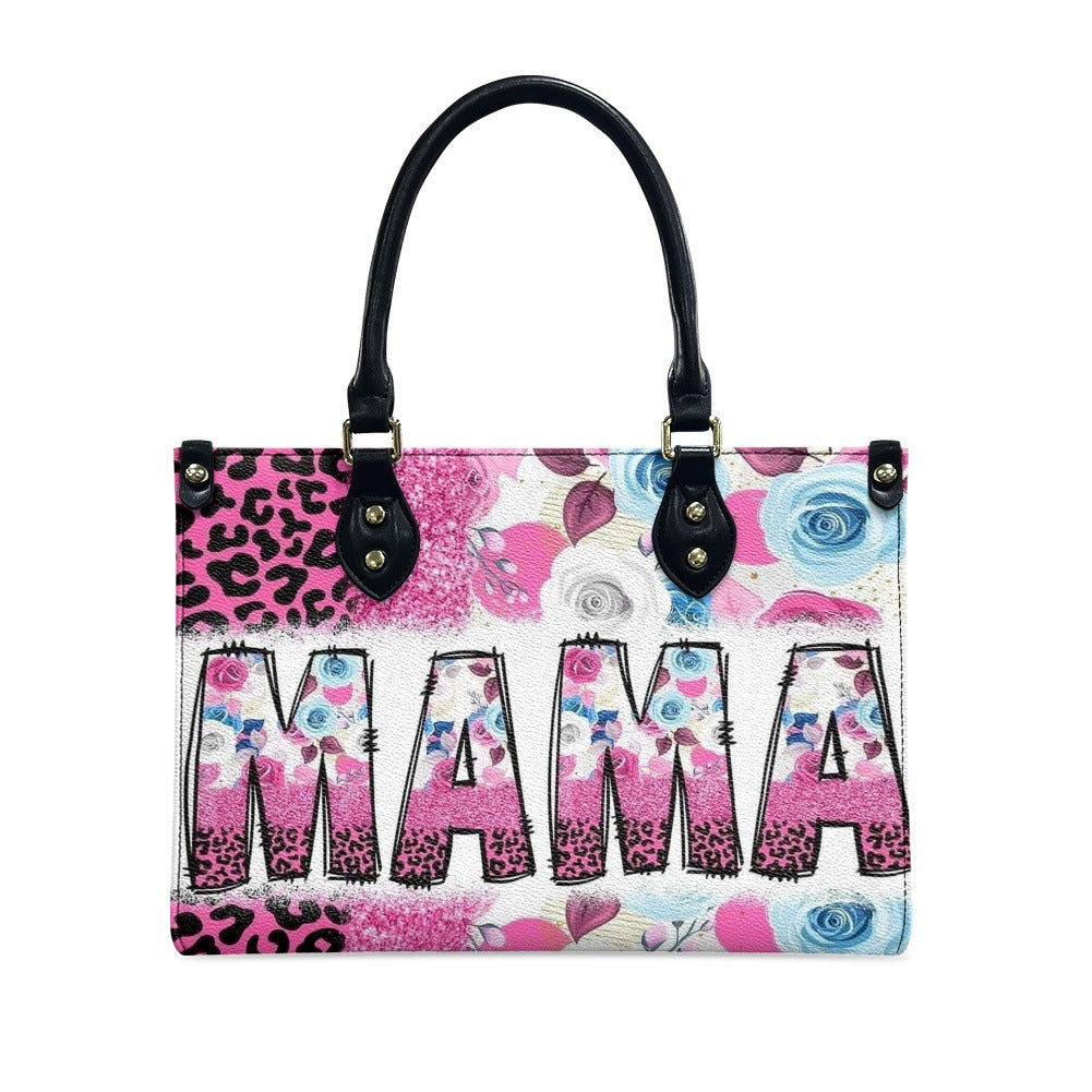 Women's Hot Mother's Day Leather Large Capacity Can Women's Handbag