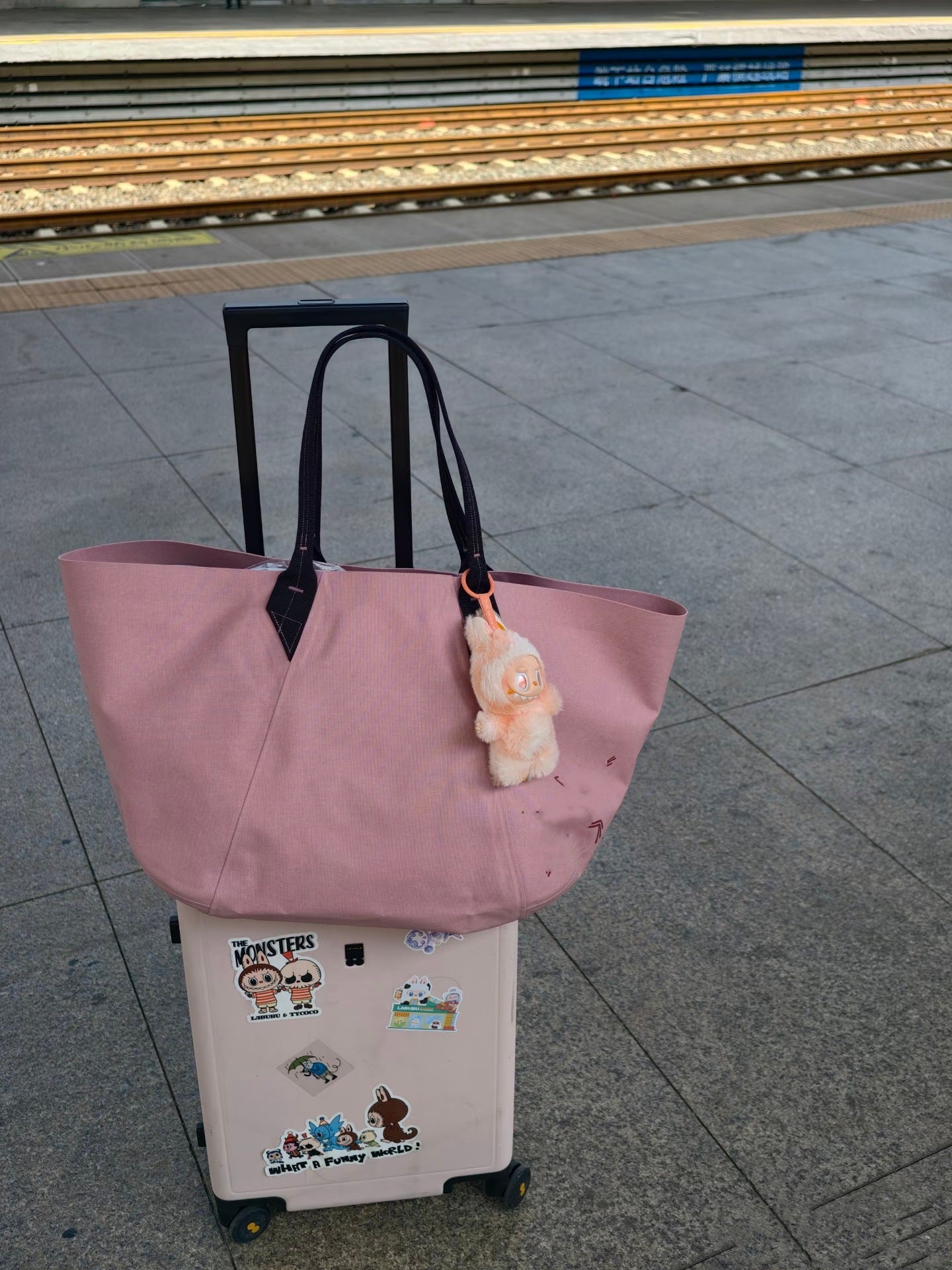 Skeleton Large Capacity Shopping Lightweight Waterproof Hard-wearing Dumpling Shape Tote Bag