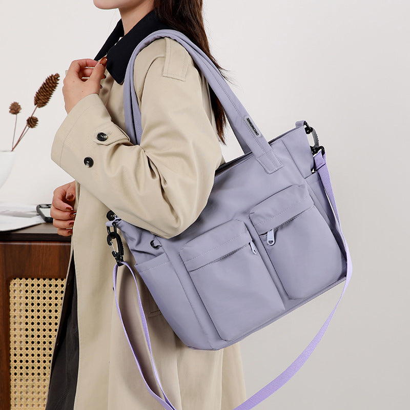 Women's Large Capacity Totes Fashion Commuter Simple Bags