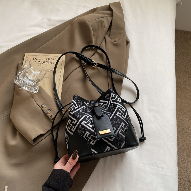 Women's Jin Pattern Ancient Style With National Women's Shoulder Bag