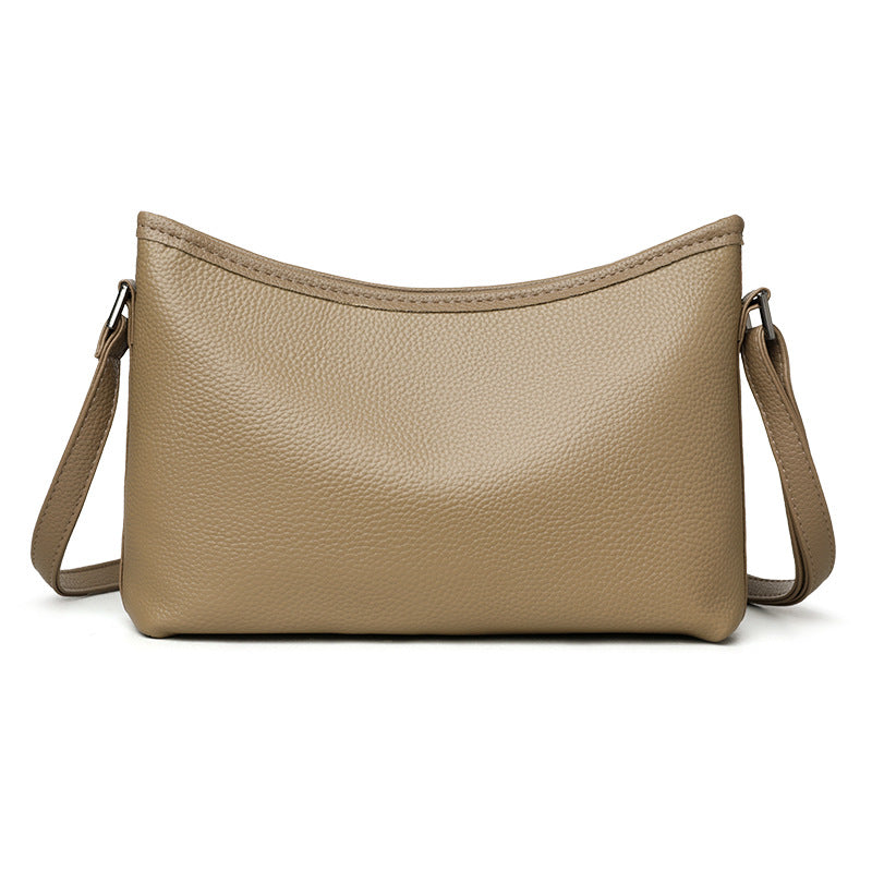 Women's Fashionable Large Capacity Wide Strap Soft Bags