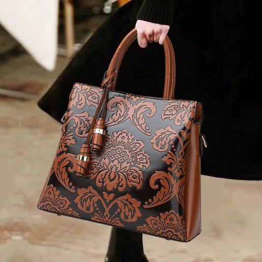 Women's Fashion Minimalist Trendy Retro Chinese Style Women's Messenger Bag