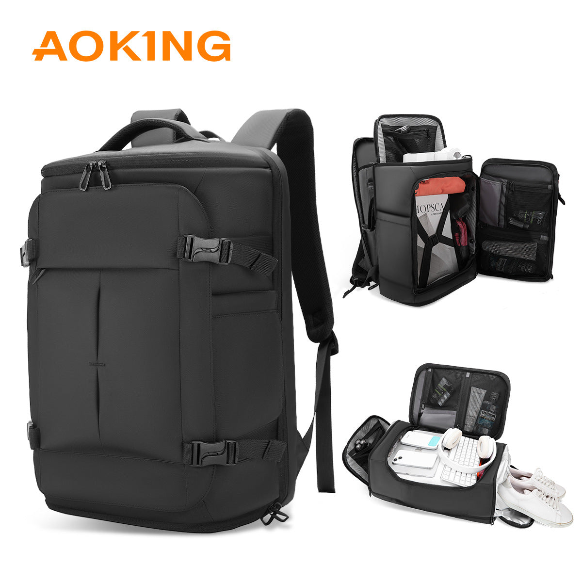 Men's Large Capacity High-grade Trip Commuter Computer Backpacks