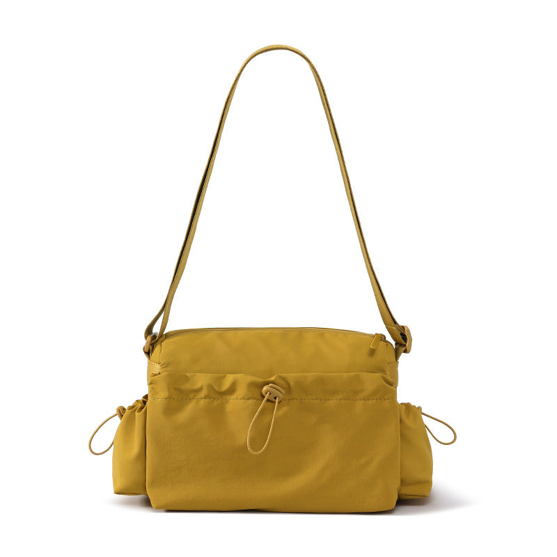 Large Capacity Fashionable Simple Solid Color Women's Messenger Bag