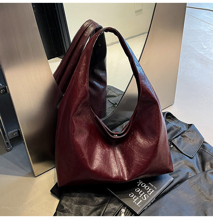 Women's Korean Style Minority One Shopping Simple Women's Shoulder Bag