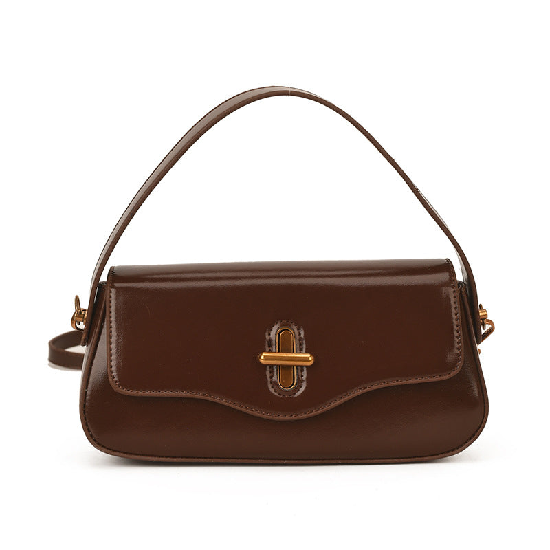 Women's High Quality Glossy Solid Color Trendy Affordable Luxury Fashion Small Square Bag