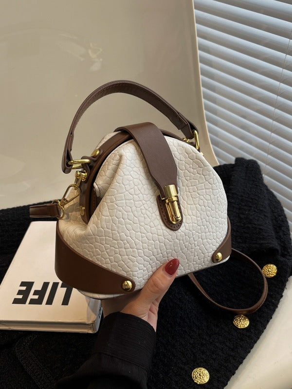 Women's High-grade Fashion Portable Simple Textured Women's Messenger Bag