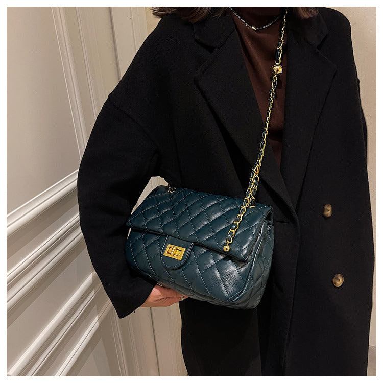 Classic Style Imitation Leather Sheepskin High-grade Chain Korean Fashion Bags