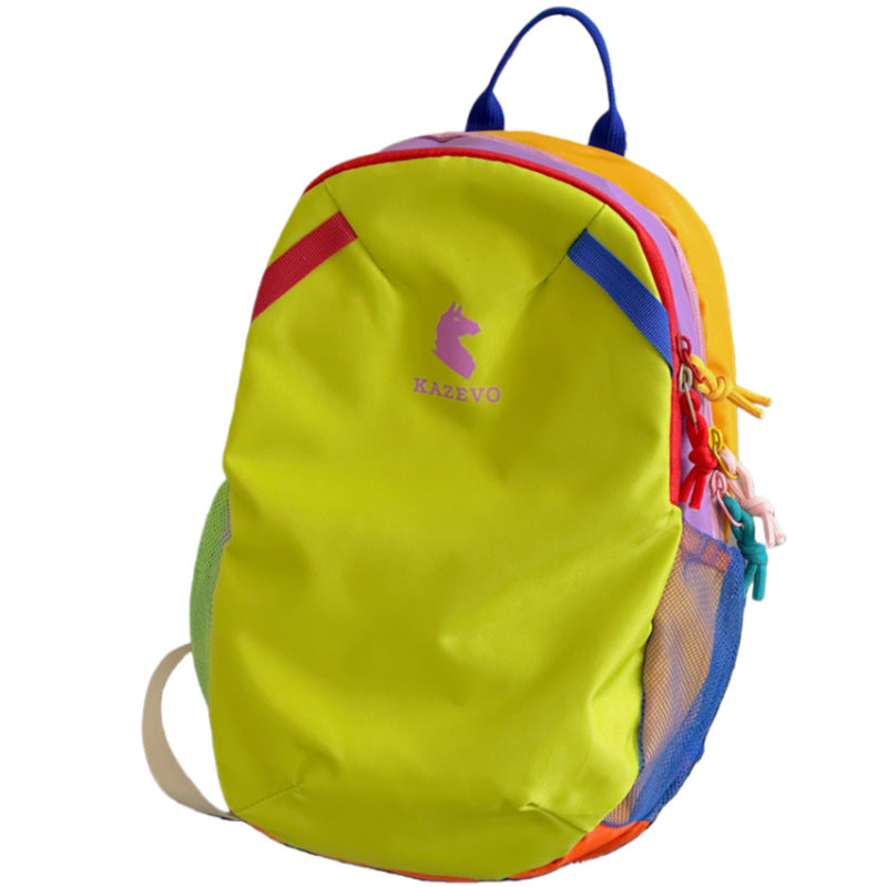 Children's Dopamine Contrast Color Female Preppy Style Women's Messenger Bag