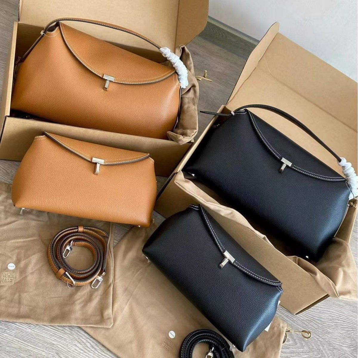 Niche High-grade First Layer Cowhide Underarm Minimalist Portable Genuine Bags