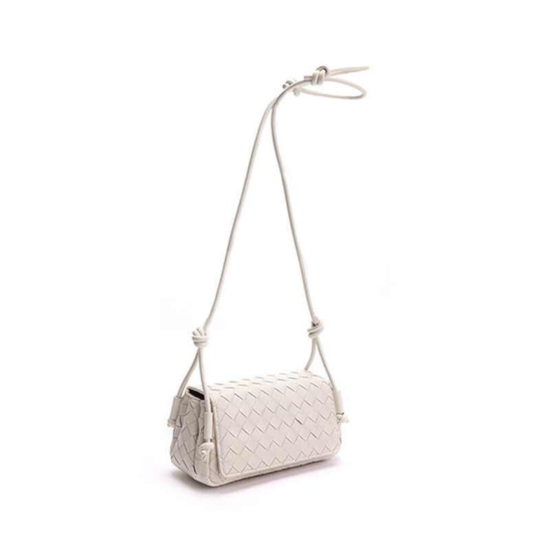 Women's Hand-woven Cowhide Versatile Fashion Mobile Women's Handbag