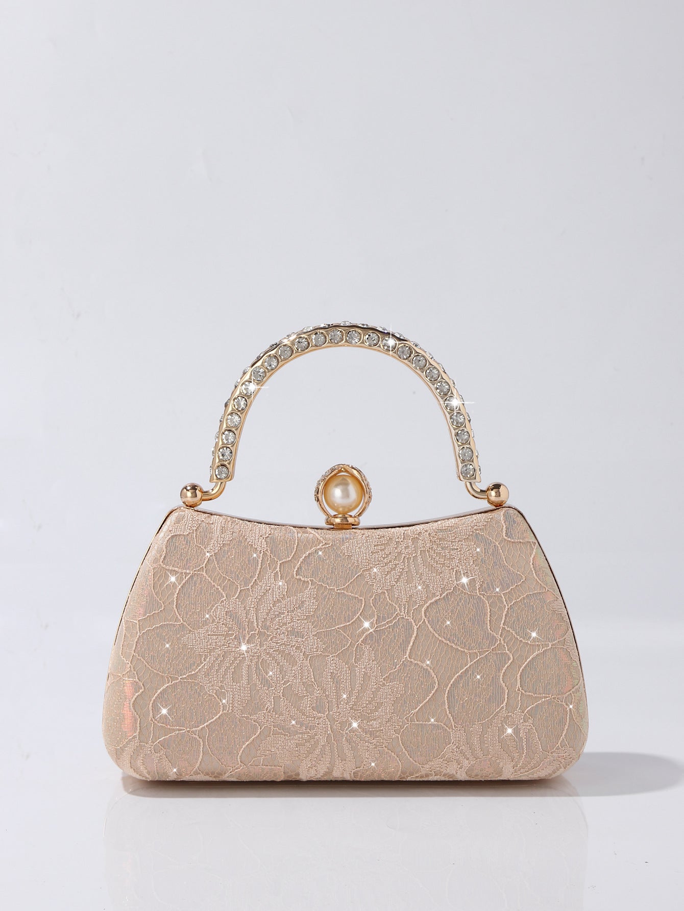 Women's Embroidered Lace Fashion Artistic National Style Dinner Bag
