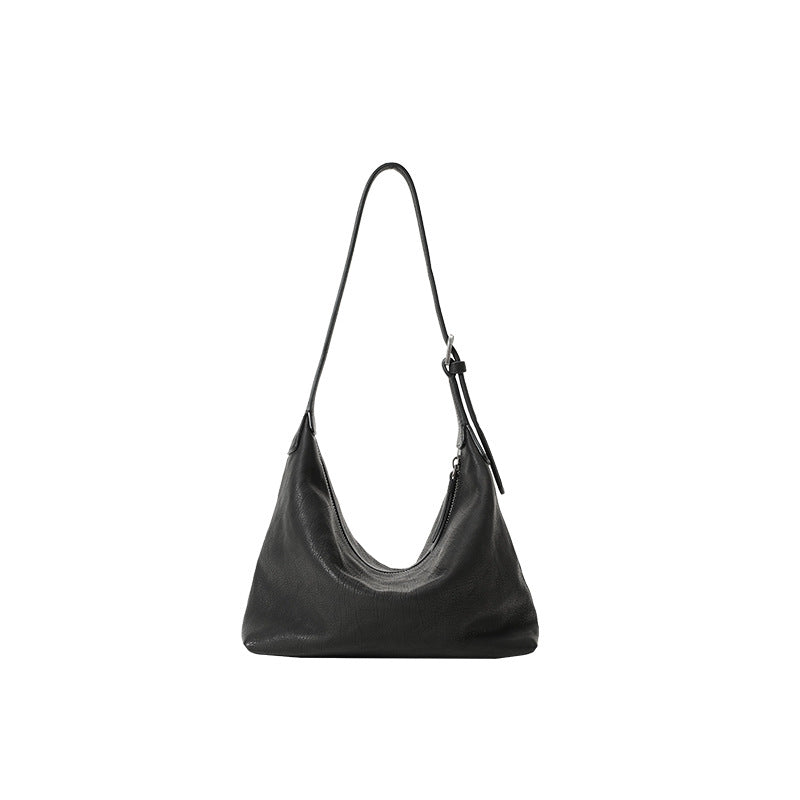 Women's Vegetable Tanned Calf Skin Underarm Classic Bags