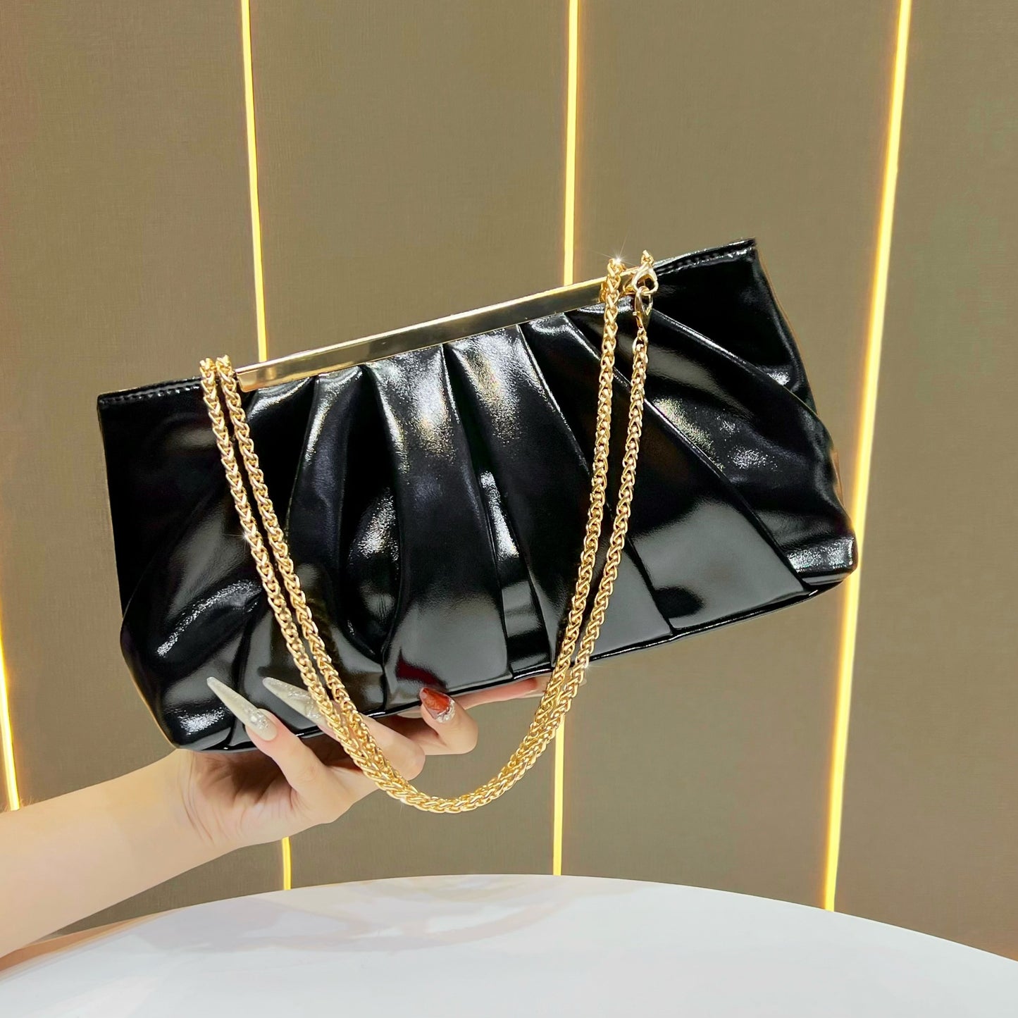Women's Niche Commuter Luxury Texture Cloud Underarm Bags
