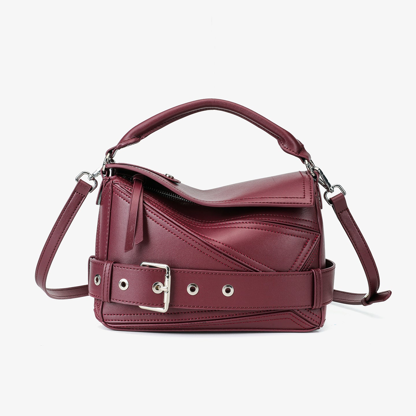 Versatile Geometric Fashionable High-grade Callie Motorcycle Bags