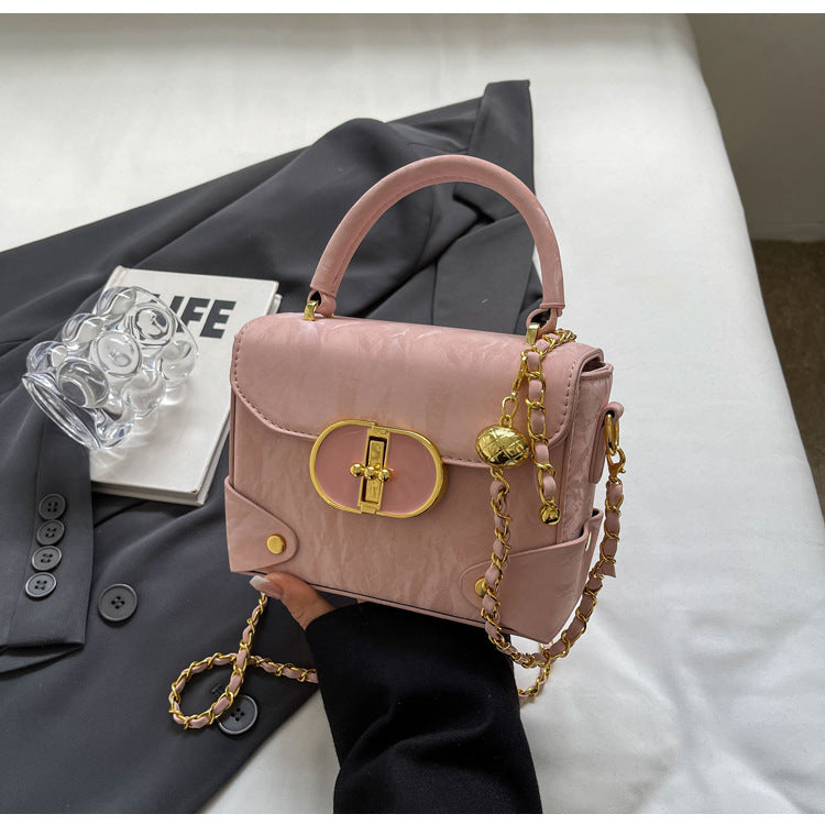 Women's Summer Fashion Versatile Retro Box Women's Messenger Bag
