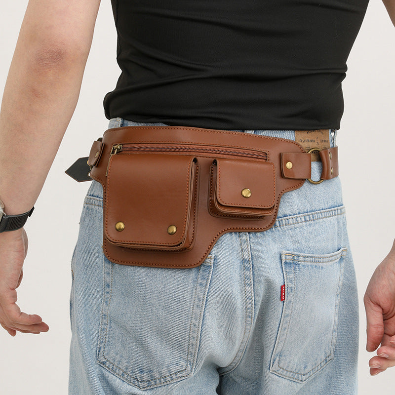 Men's Retro Adjustable Motorcycle Style For Bags