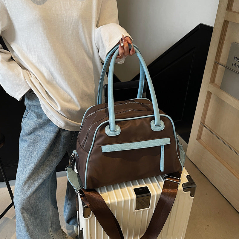 Women's Simple Daily Underarm Large Capacity Commuter Tote Bags